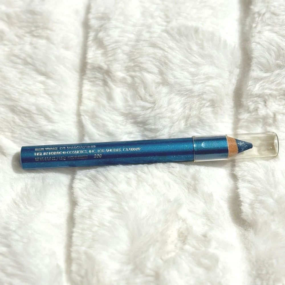 RARE Discontinued LORAC Blue Topaz Eye Shadow / Liner Pencil‎ 239 Metallic NWOB